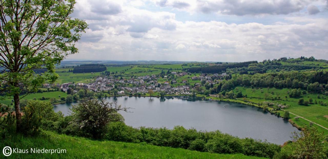 Ferienwohnung Welcome Mit Seeblick Schalkenmehren Exteriér fotografie